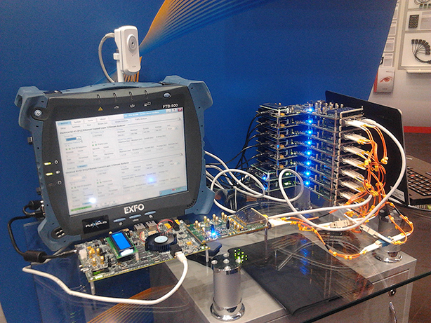 HSR network on Cyclone V SoC